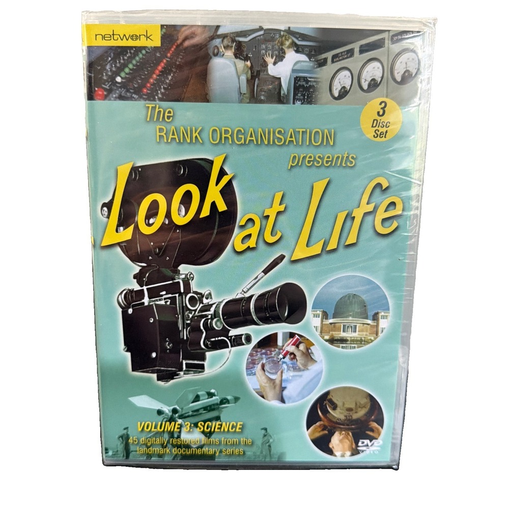 Look At Life Volume 3 Science 3 DVD Box Set Network UK Region 2 Documentary RARE